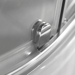 Roltechnik Austin íves zuhanykabin (silver/print) - TÖBB méretben 